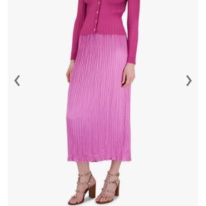 VINCE Rose Pleated Column Skirt - like new